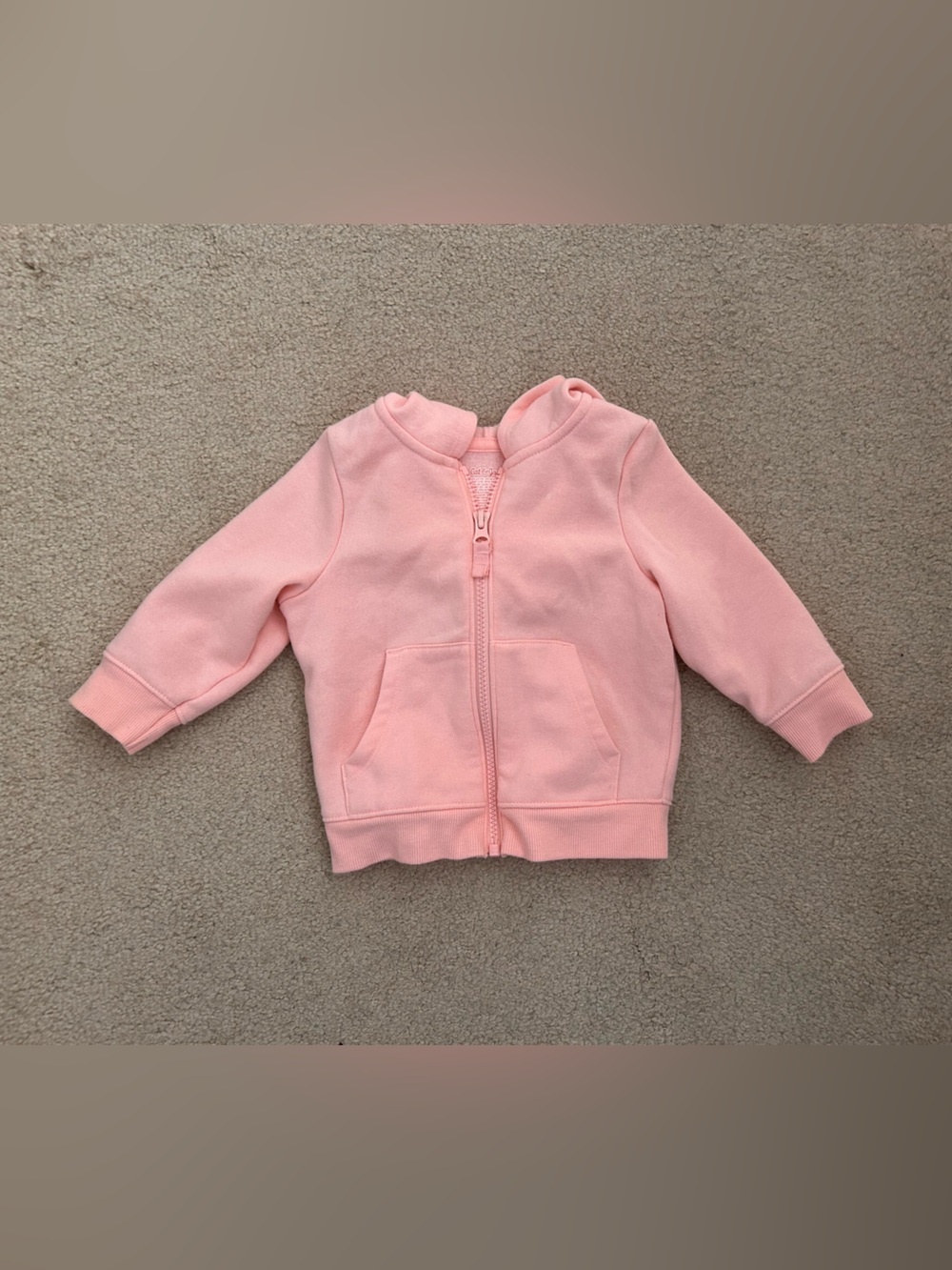 Cat & Jack Light Pink Zip Hoodie